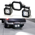 40W Dual LED Tow Hitch Backup Light Kit – 2 Pods with Mounting Bracket